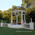 hand carved garden stone gazebo